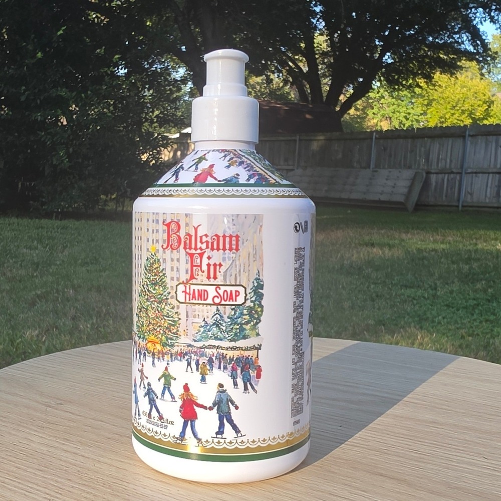 Balsam Fir Holiday Hand Soap Happy & Joyful Collection 21.5 fl oz Pump Bottle